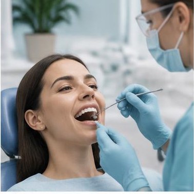 Dental care specialist consultation