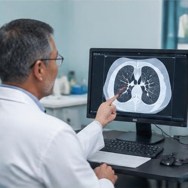 Respiratory medicine specialist consultation